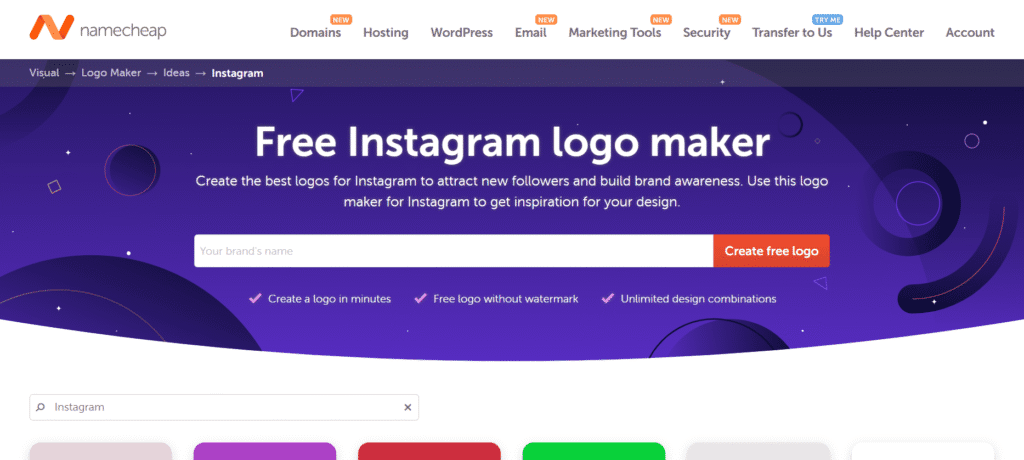 Namecheap Logo Maker