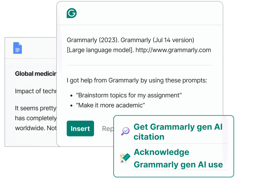 Grammmarly AI Detector