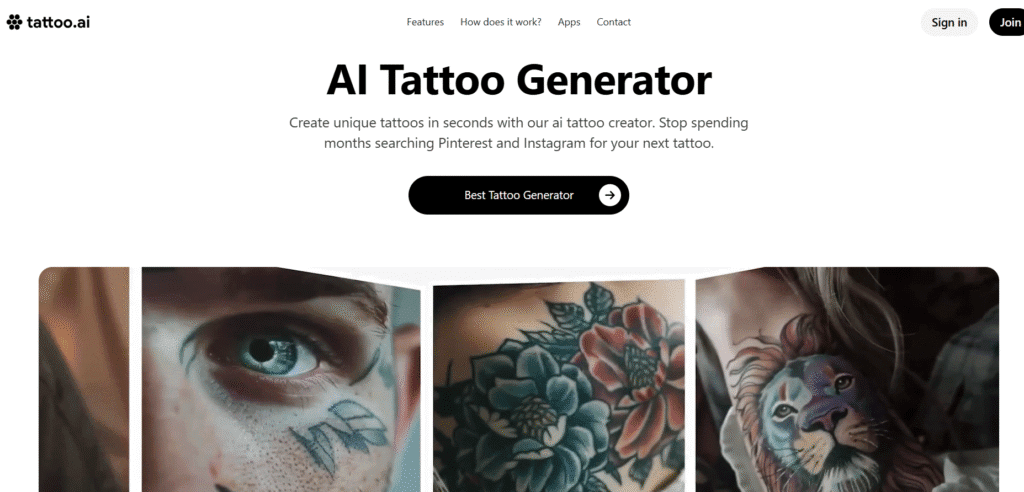 AI Tattoo Generator