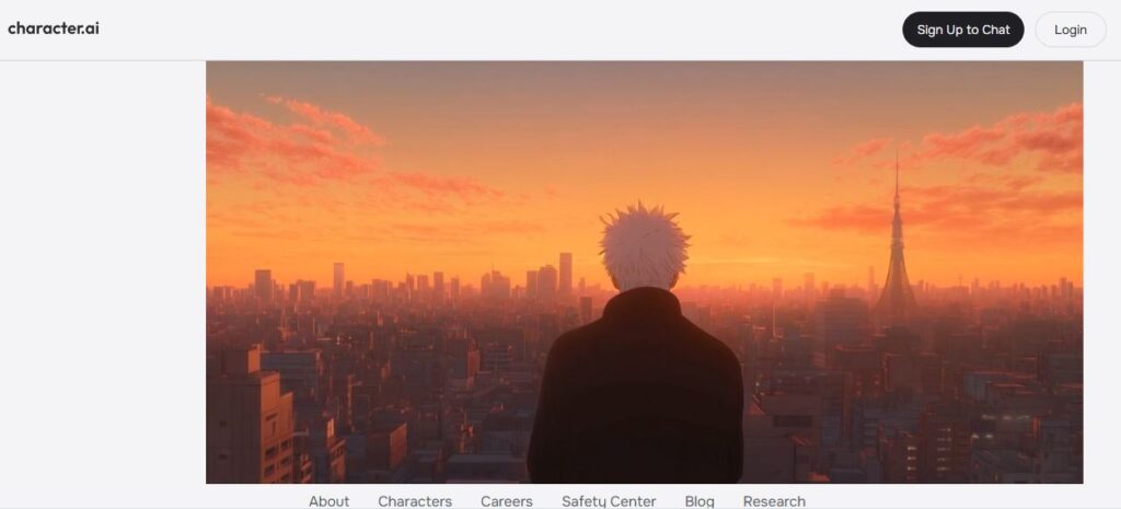 Character AI Website