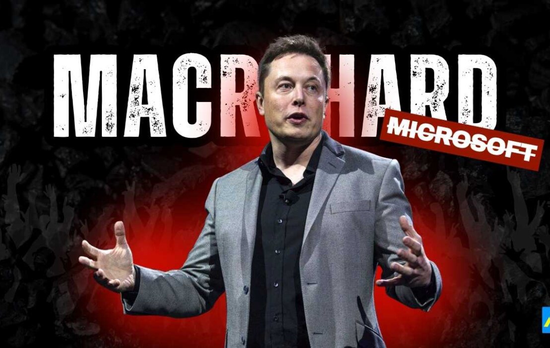 Elon Musk’s “Macrohard” Shocks Tech World – An AI Company to Replace Microsoft?