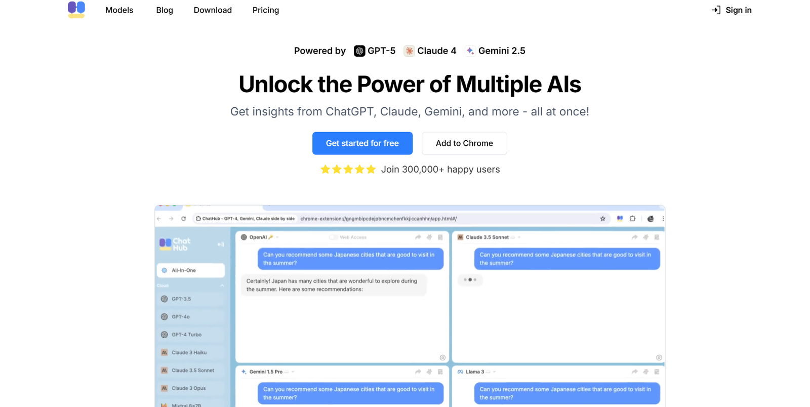 ChatHub: Real Time Video Chat with Alternatives - Best AI Tool Spot