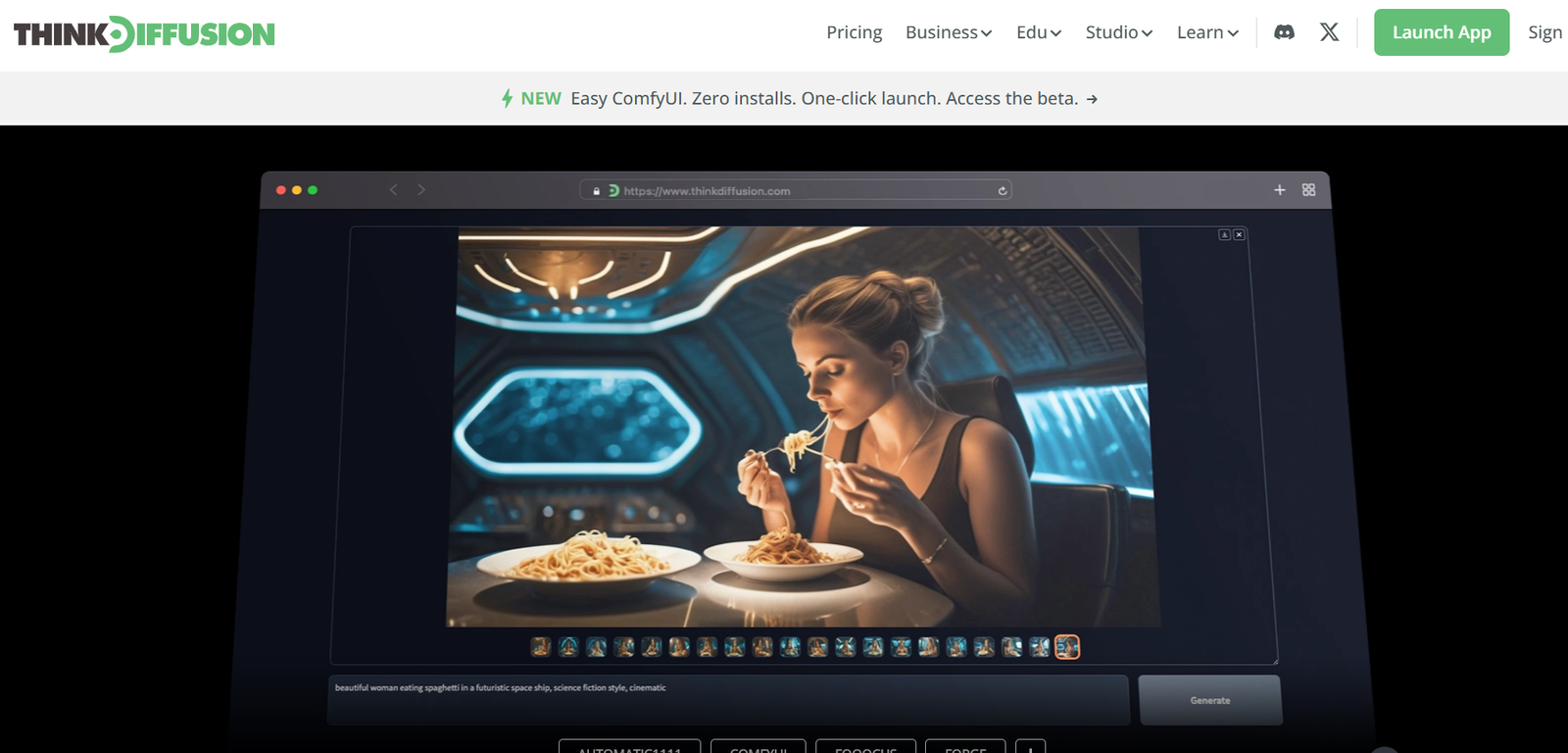 ThinkDiffusion: Cloud AI Art Studio for Creators With Alternatives ...