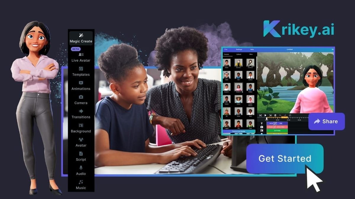 Krikey AI: Avatar Creator for 3D Animation, Games and Social Content ...